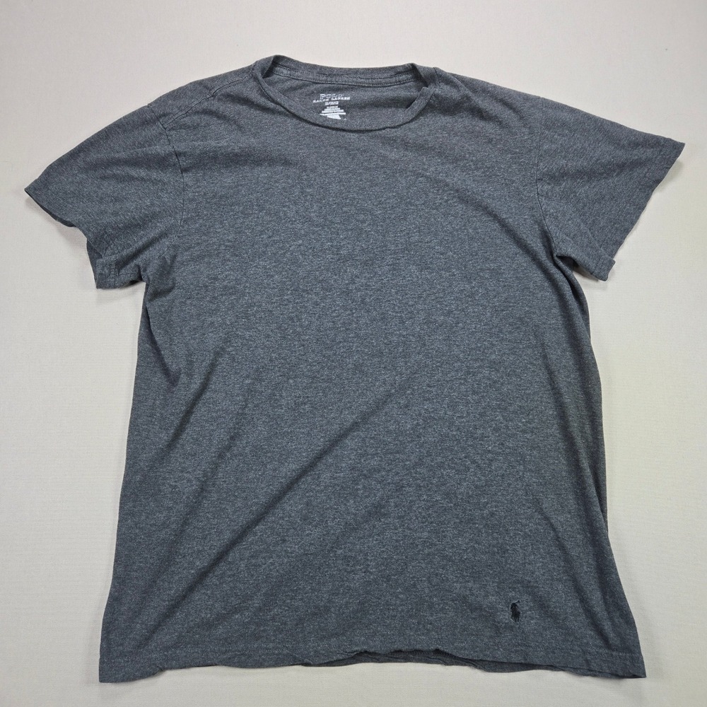 Polo Ralph Lauren T-Shirt Classic Fit Embroidered‎ Pony Charcoal Gray Mens M